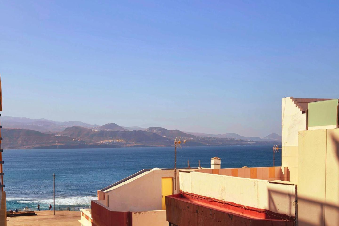 Casita Canaria Playa Beachfront Access & Lateral Ocean View With Terrace Las Palmas Buitenkant foto
